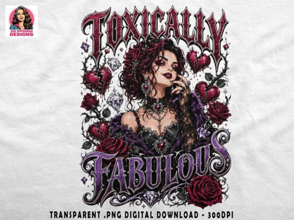Download Toxically Fabulous PNG | Gothic Glam - Glam Collection