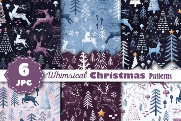 Download Whimsical Christmas Patterns - Christmas patterns Collection