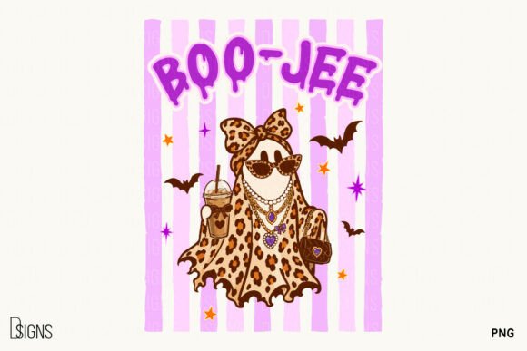 Download Cute Halloween Boo-Jee Glam Ghost PNG - Glam Collection